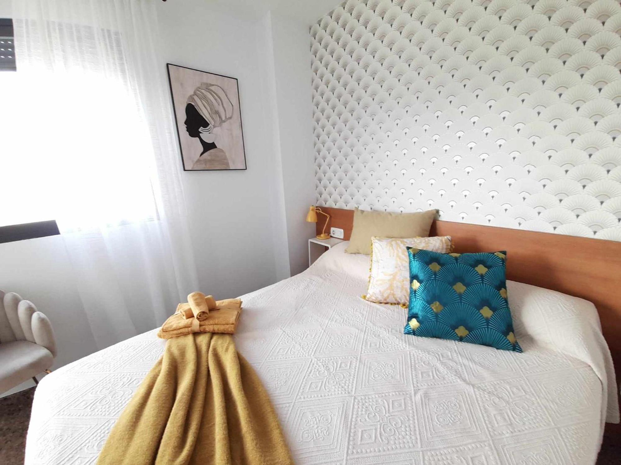 Apartament Ambar Gandia Playa-Grao Con Piscina Parking Ideal Para Familias Eksteriør bilde