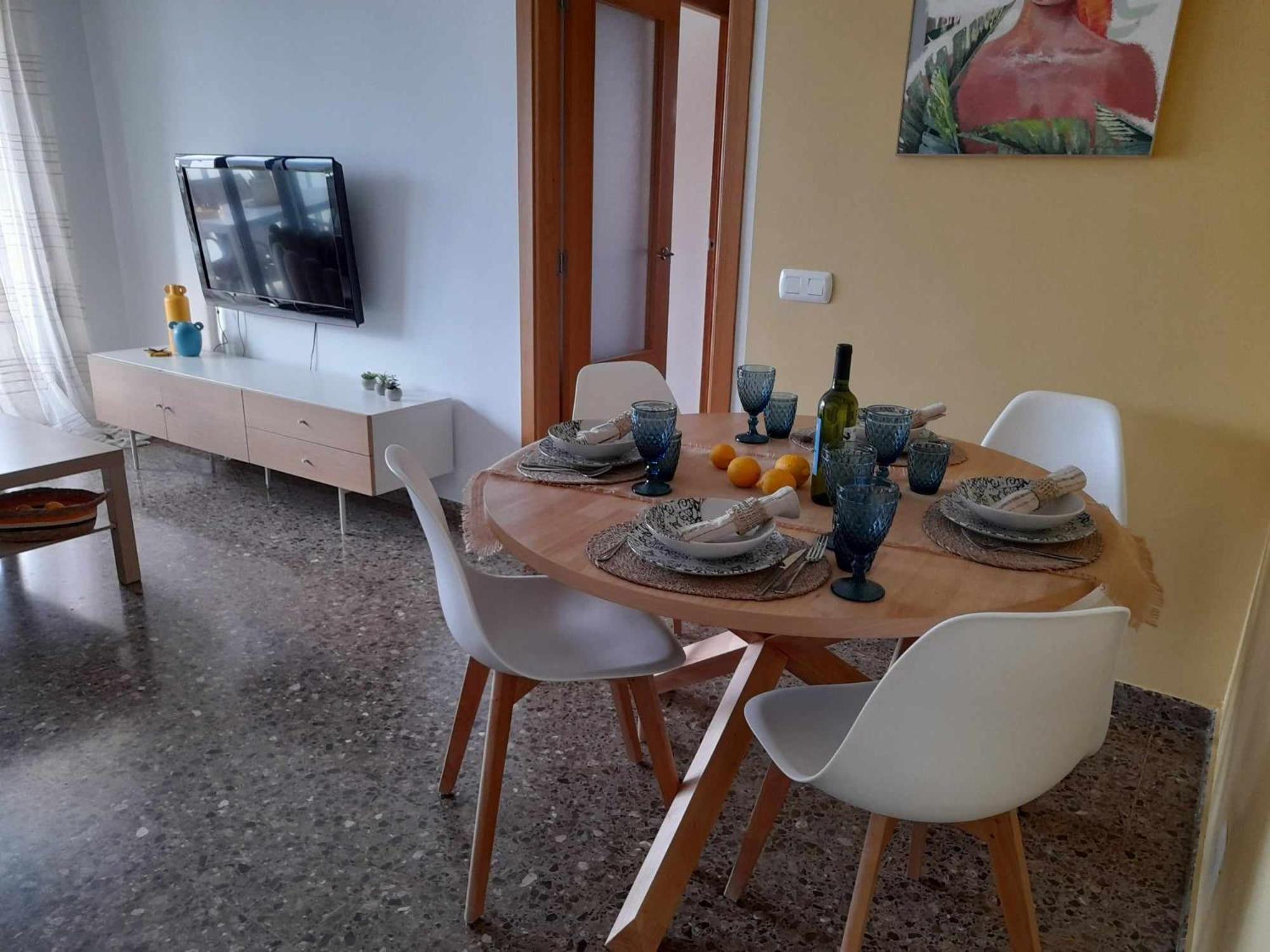 Apartament Ambar Gandia Playa-Grao Con Piscina Parking Ideal Para Familias Eksteriør bilde